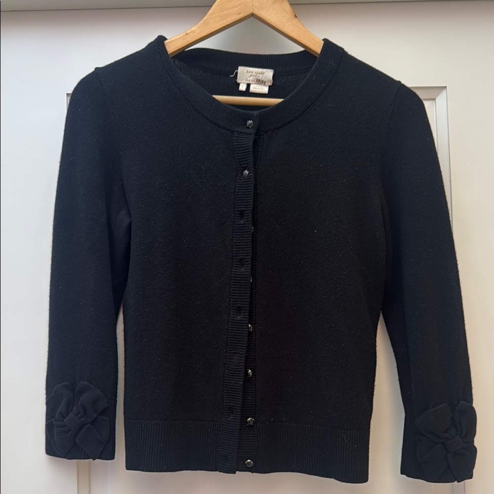 Kate Spade ♠️ Bow Cardigan Sweater
